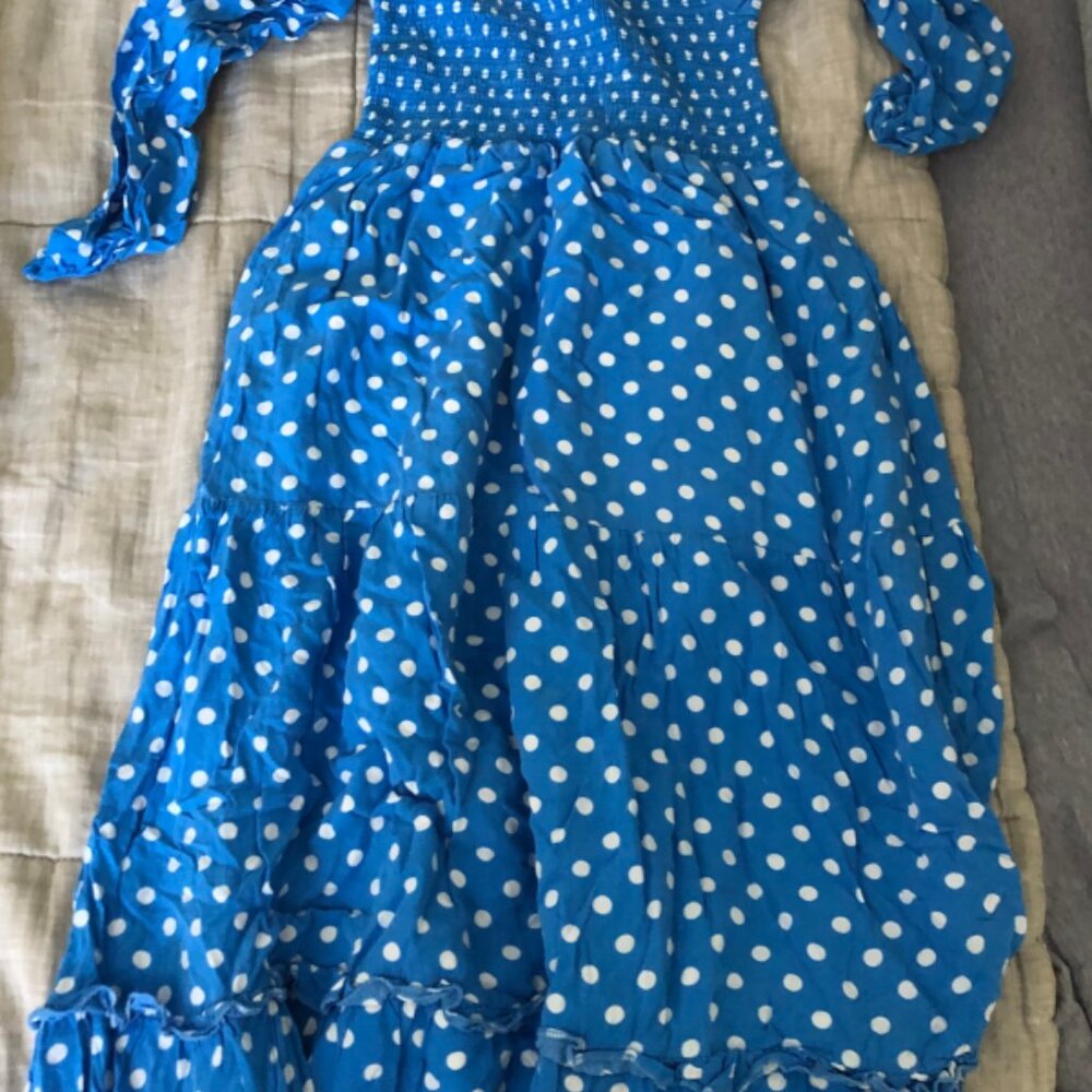 Anthropologie Smocked Dress